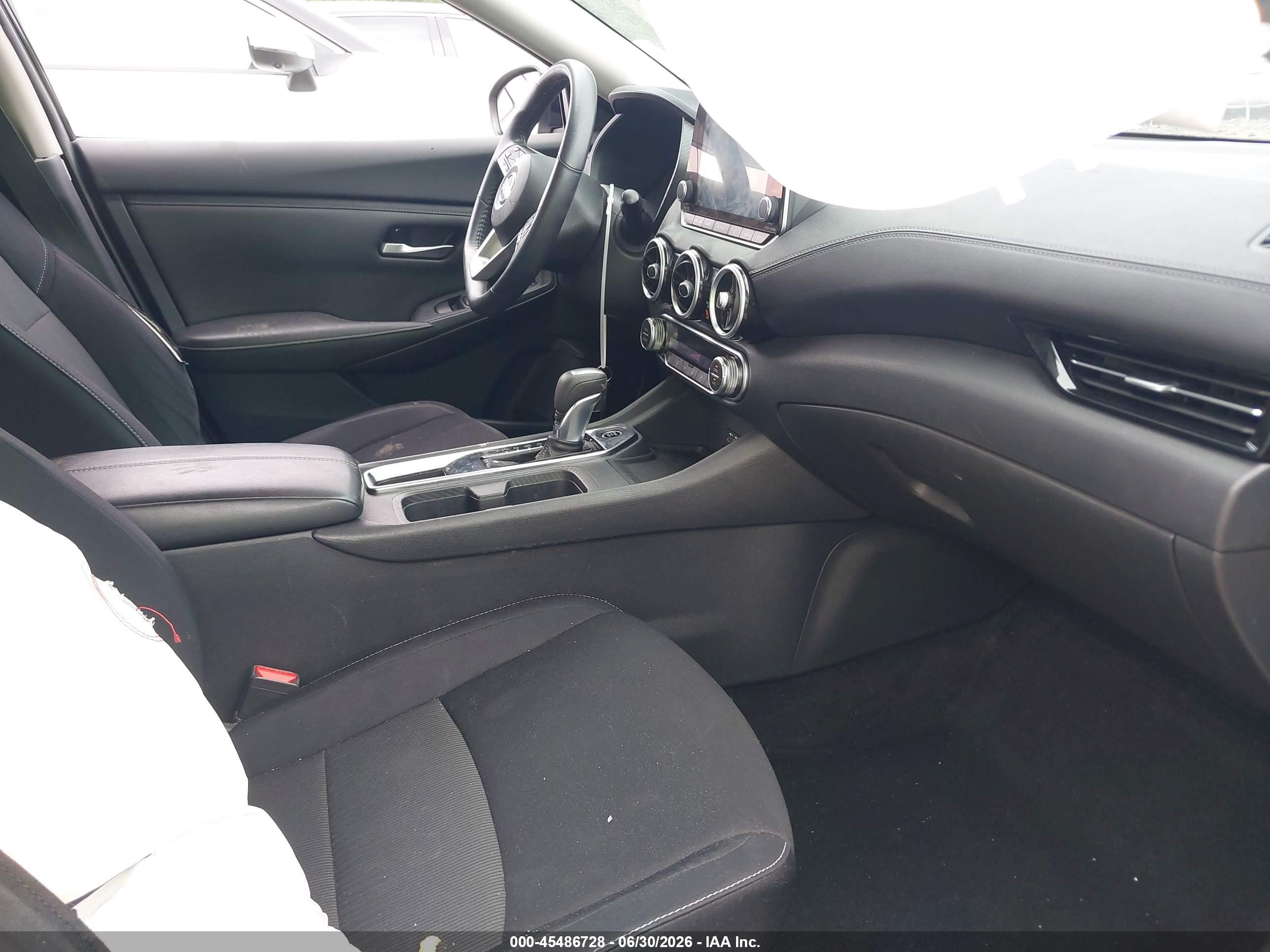 2020 Nissan Sentra Sv Xtronic Cvt Black vin: 3N1AB8CV5LY311067