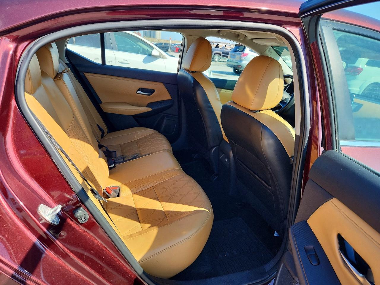 2021 Nissan Sentra Maroon vin: 3N1AB8CV5MY293946