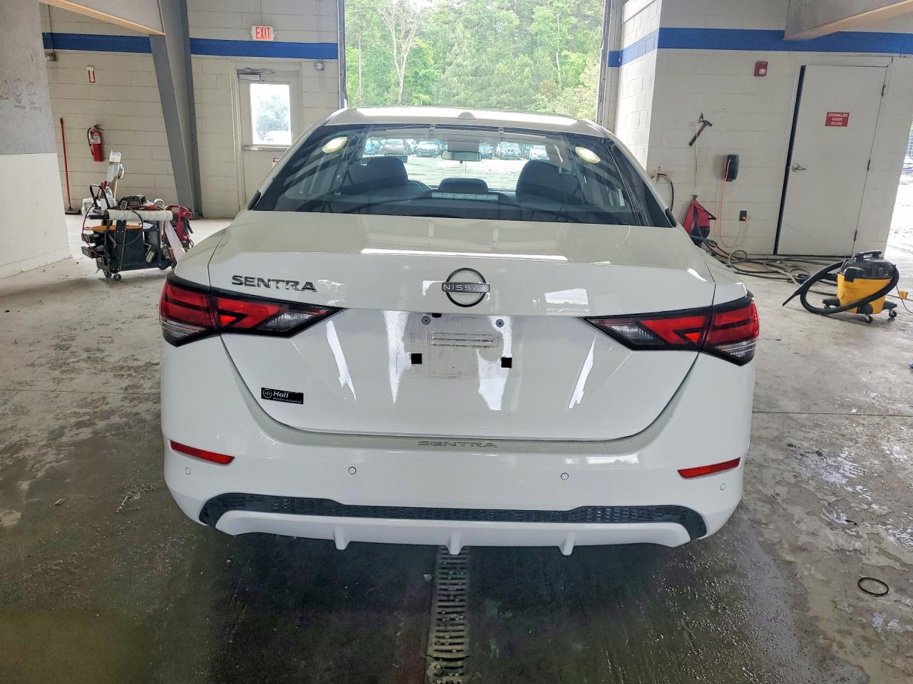 2025 Nissan Sentra Sv Белый vin: 3N1AB8CV5SY255727