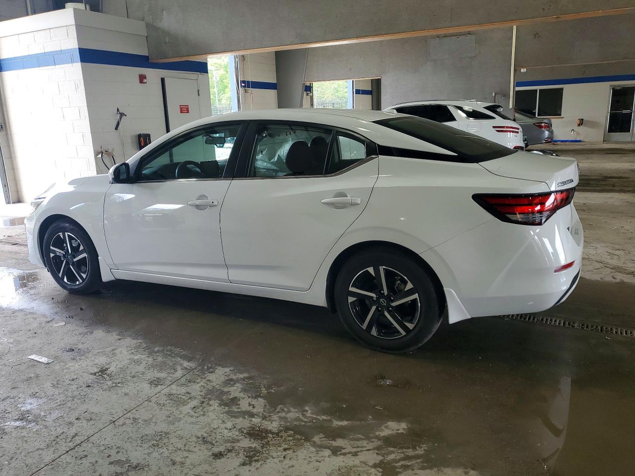 2025 Nissan Sentra Sv Белый vin: 3N1AB8CV5SY255727