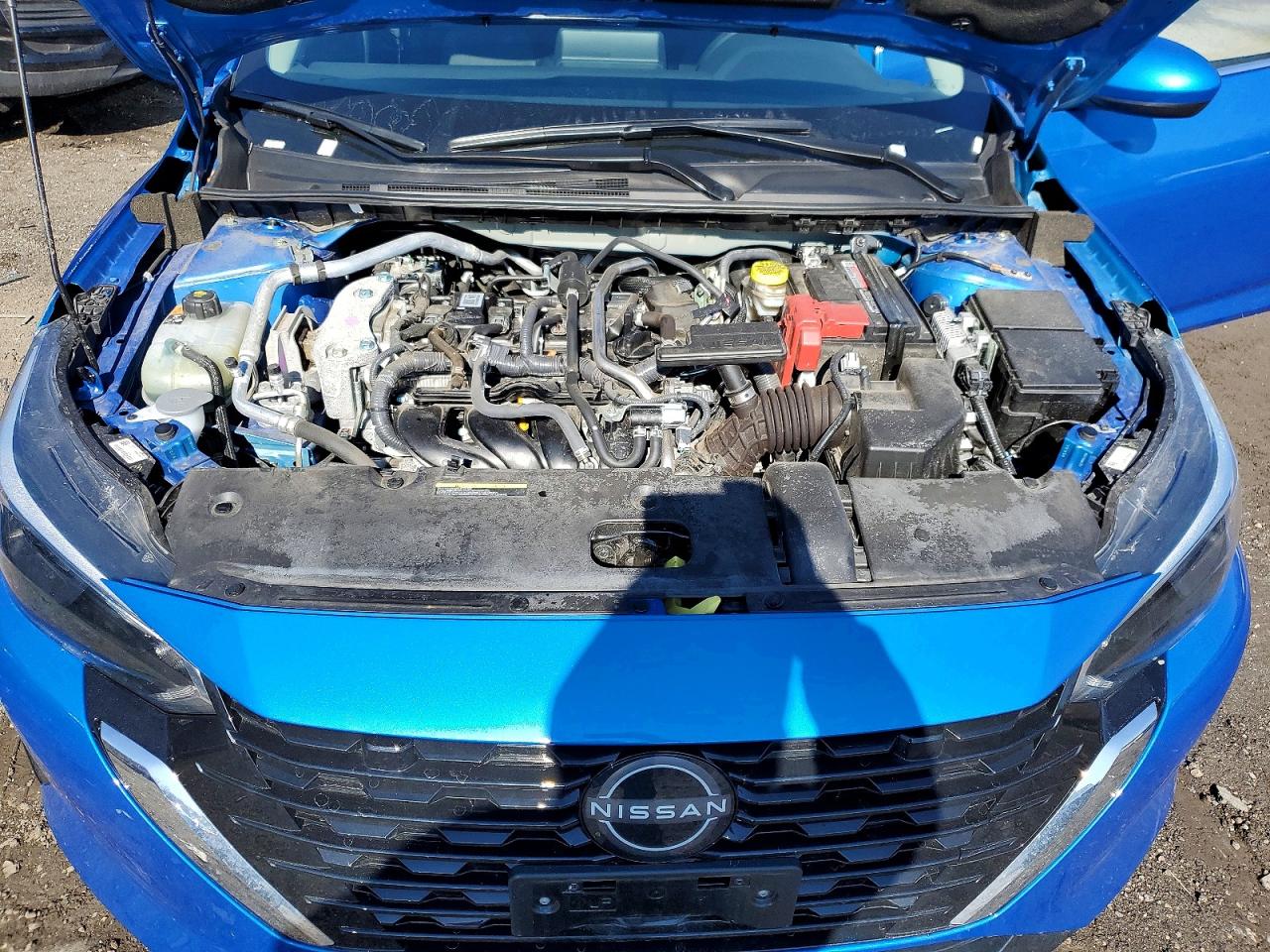 2025 Nissan Sentra Sv Blue vin: 3N1AB8CV5SY291871