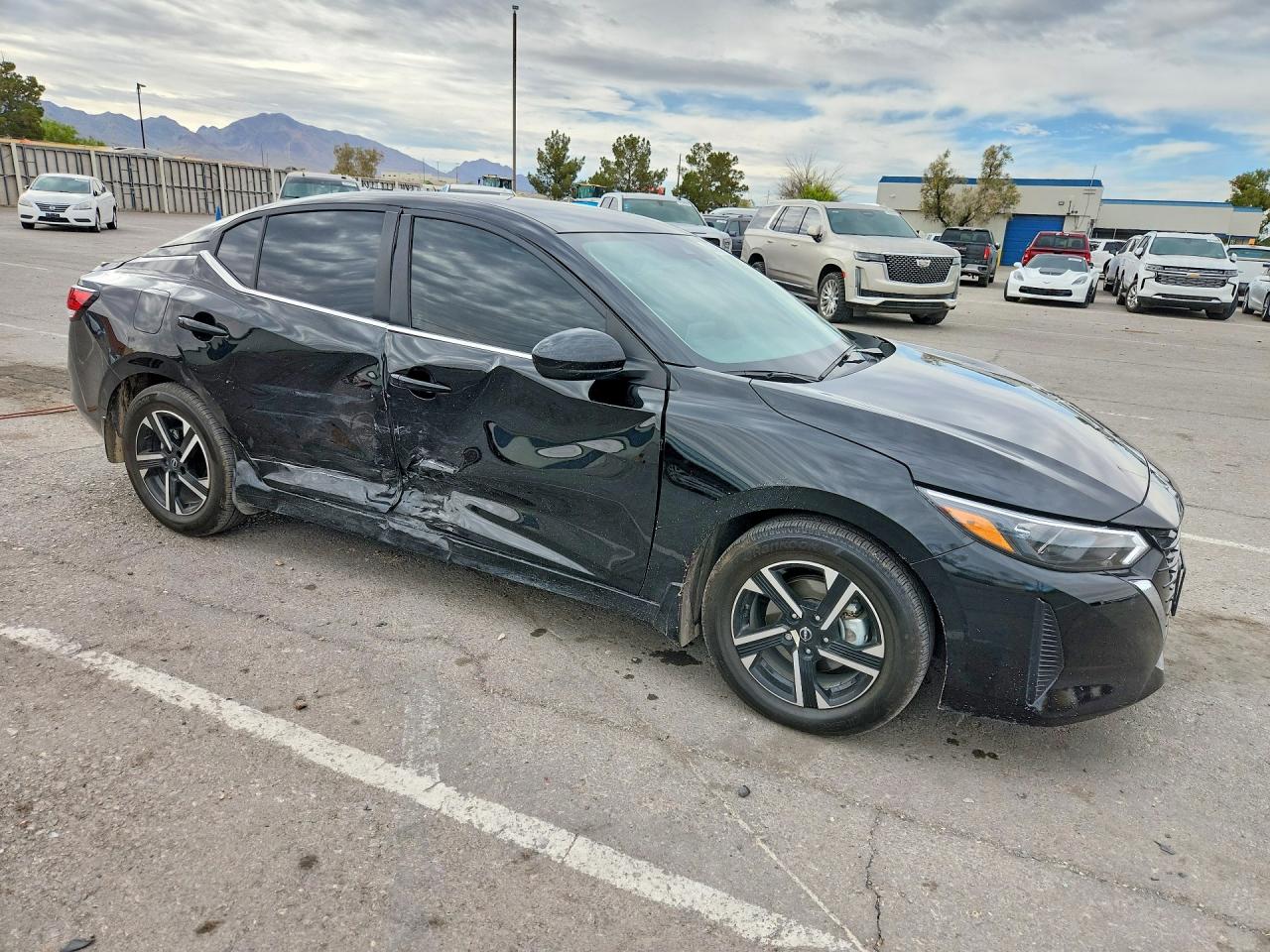2025 Nissan Sentra Sv Black vin: 3N1AB8CV5SY346562