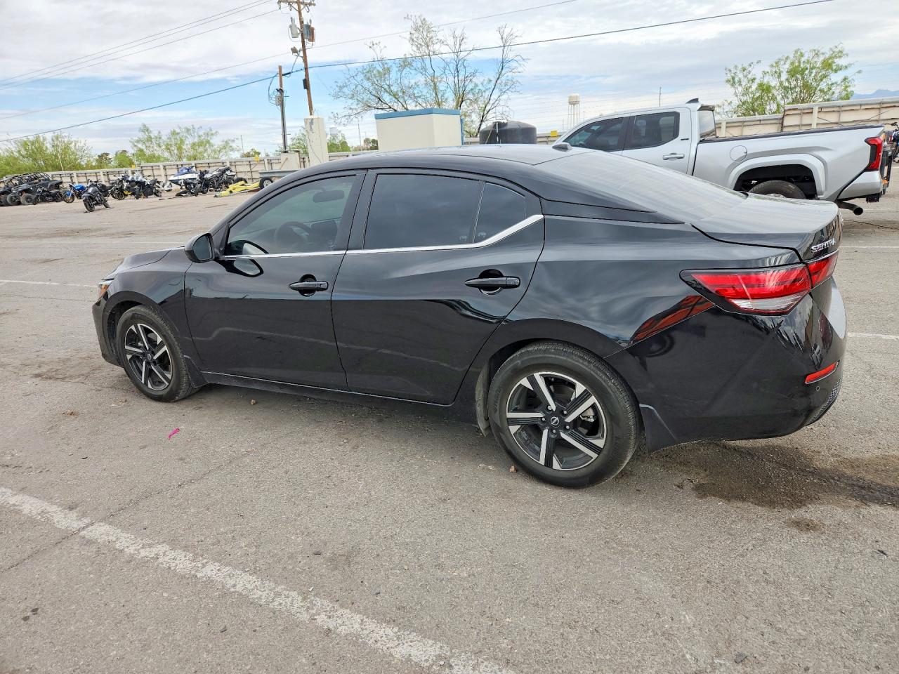 2025 Nissan Sentra Sv Black vin: 3N1AB8CV5SY346562
