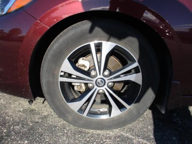 2021 Nissan Sentra Sv Red vin: 3N1AB8CV6MY200996