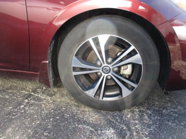 2021 Nissan Sentra Sv Red vin: 3N1AB8CV6MY200996