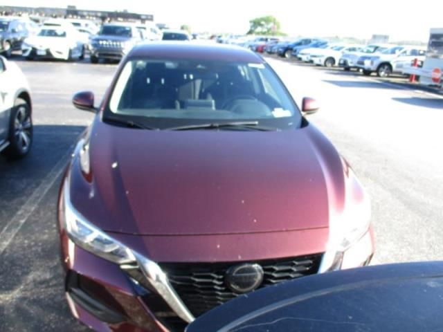 2021 Nissan Sentra Sv Red vin: 3N1AB8CV6MY200996