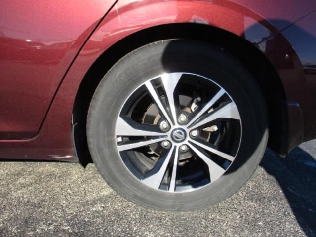 2021 Nissan Sentra Sv Red vin: 3N1AB8CV6MY200996