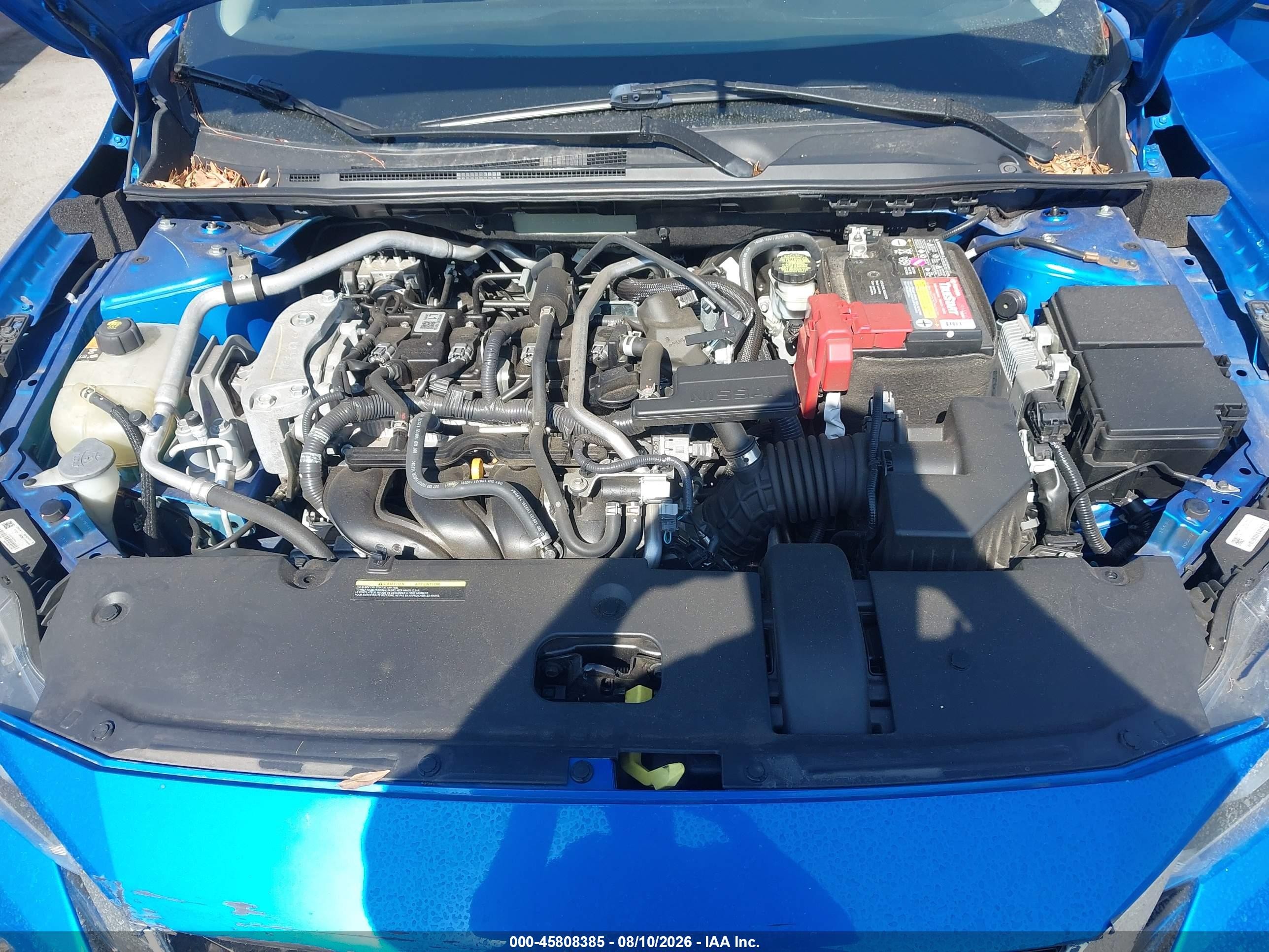 2021 Nissan Sentra Sv Xtronic Cvt Blue vin: 3N1AB8CV6MY303111