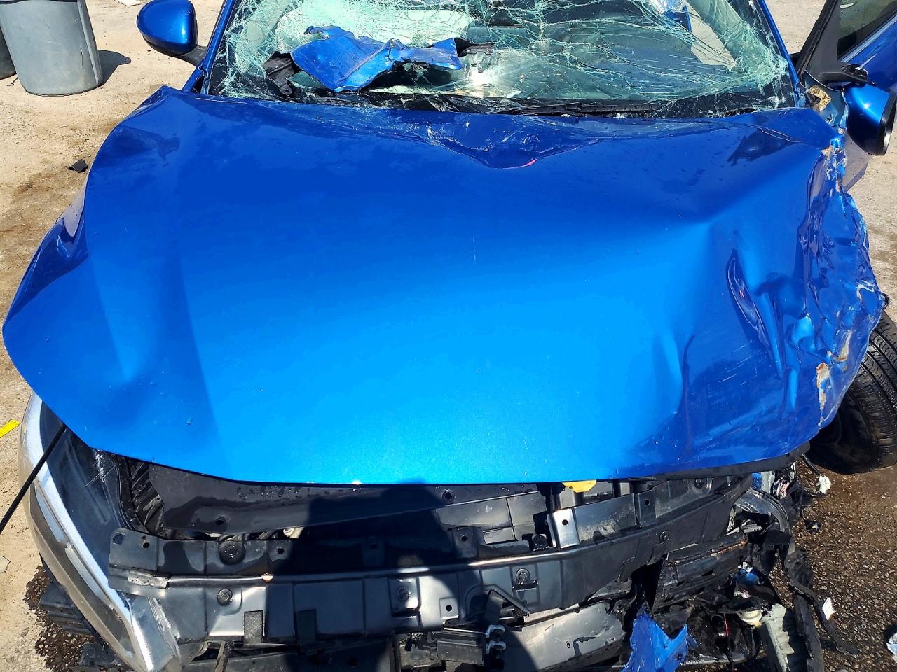 2022 Nissan Sentra Sv Blue vin: 3N1AB8CV6NY298929