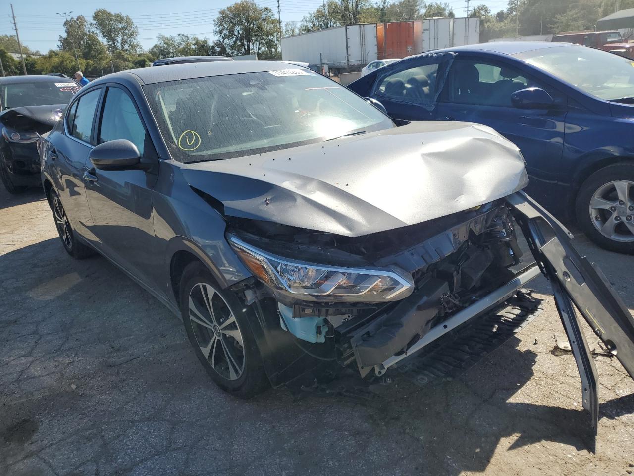 2023 Nissan Sentra Sv Black vin: 3N1AB8CV6PY236921