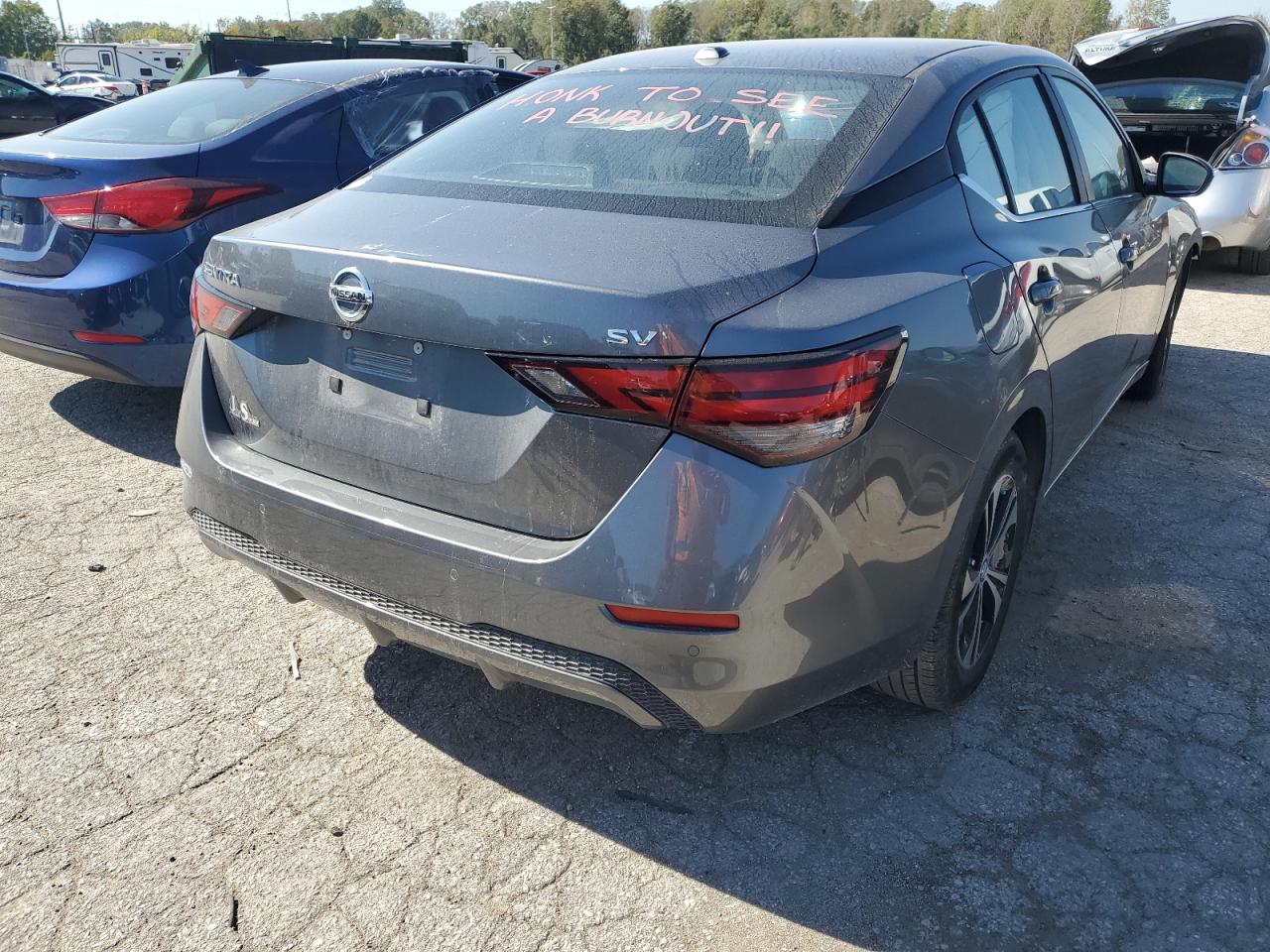 2023 Nissan Sentra Sv Black vin: 3N1AB8CV6PY236921