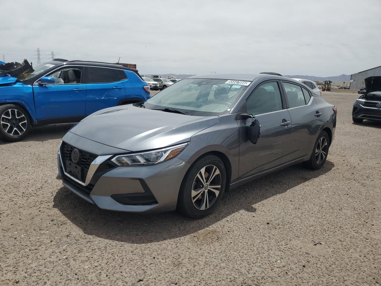 2023 Nissan Sentra Sv Серый vin: 3N1AB8CV6PY282152 Damage: Left Mirror, Broken, Replacement Required