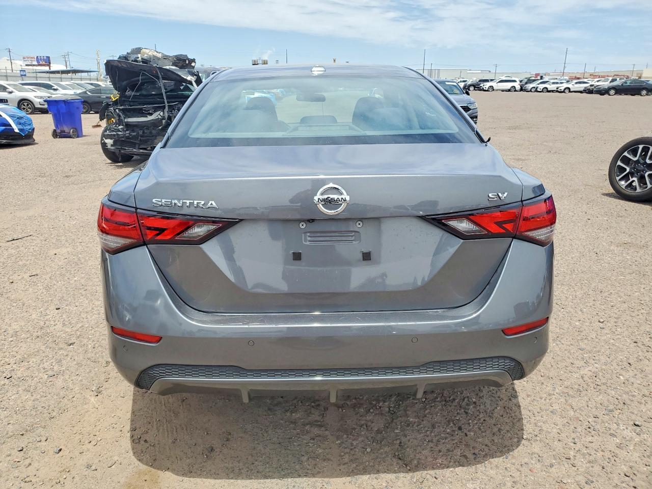 2023 Nissan Sentra Sv Серый vin: 3N1AB8CV6PY282152