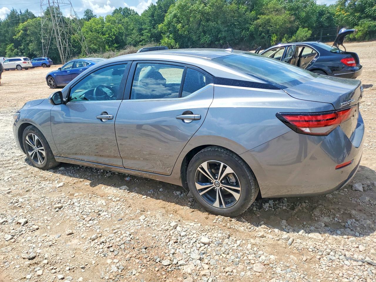 2023 Nissan Sentra Sv Gray vin: 3N1AB8CV6PY321631