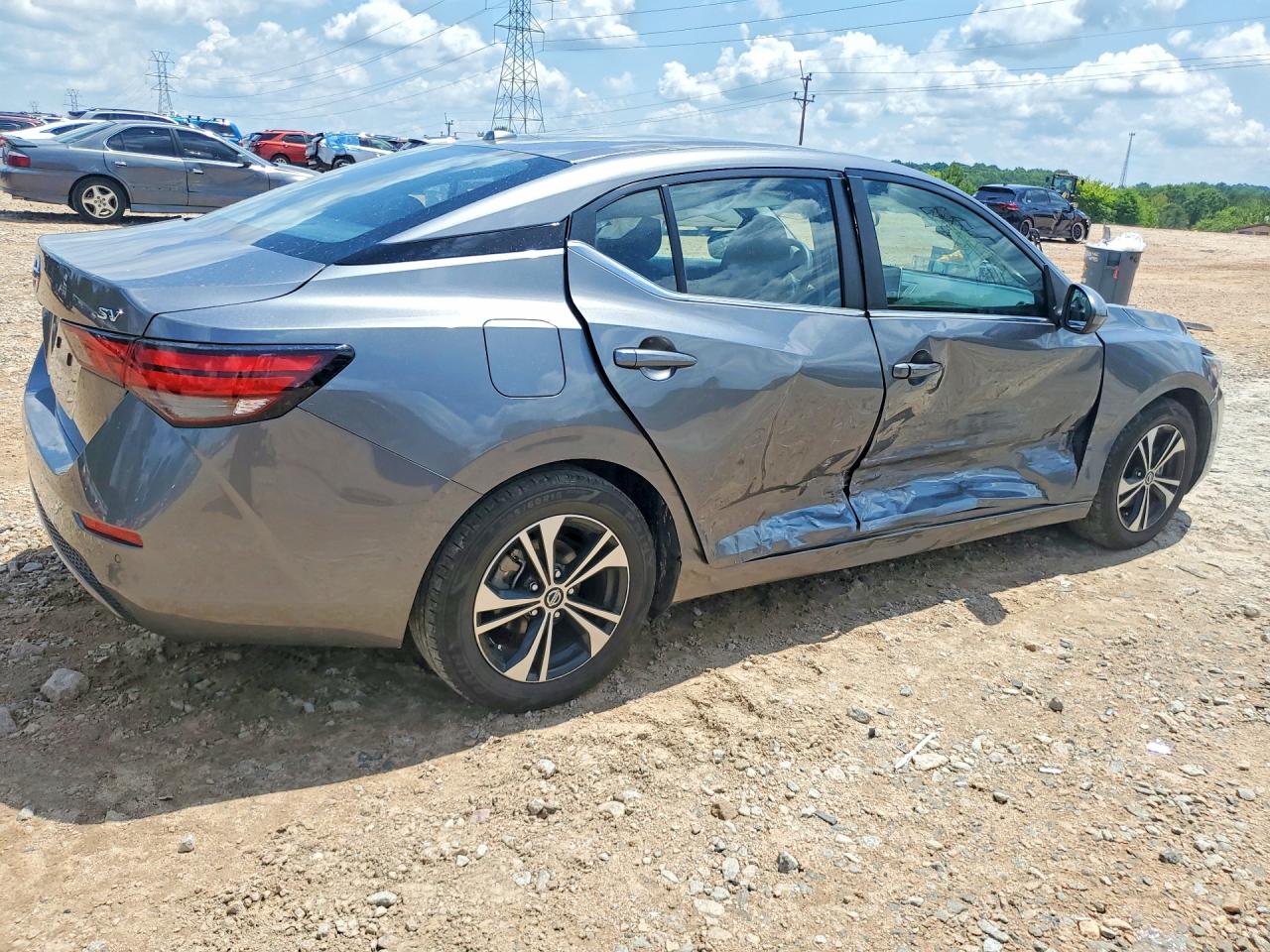 2023 Nissan Sentra Sv Gray vin: 3N1AB8CV6PY321631