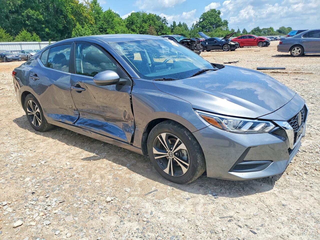2023 Nissan Sentra Sv Gray vin: 3N1AB8CV6PY321631