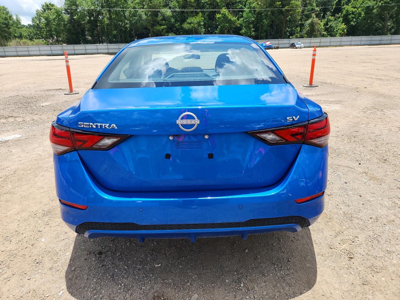 2024 Nissan Sentra Sv Синий vin: 3N1AB8CV6RY203324