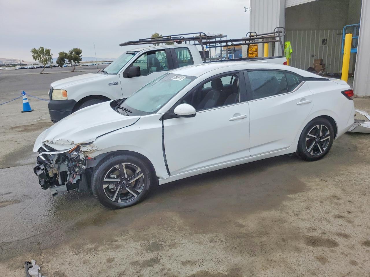 2024 Nissan Sentra Sv White vin: 3N1AB8CV6RY290576