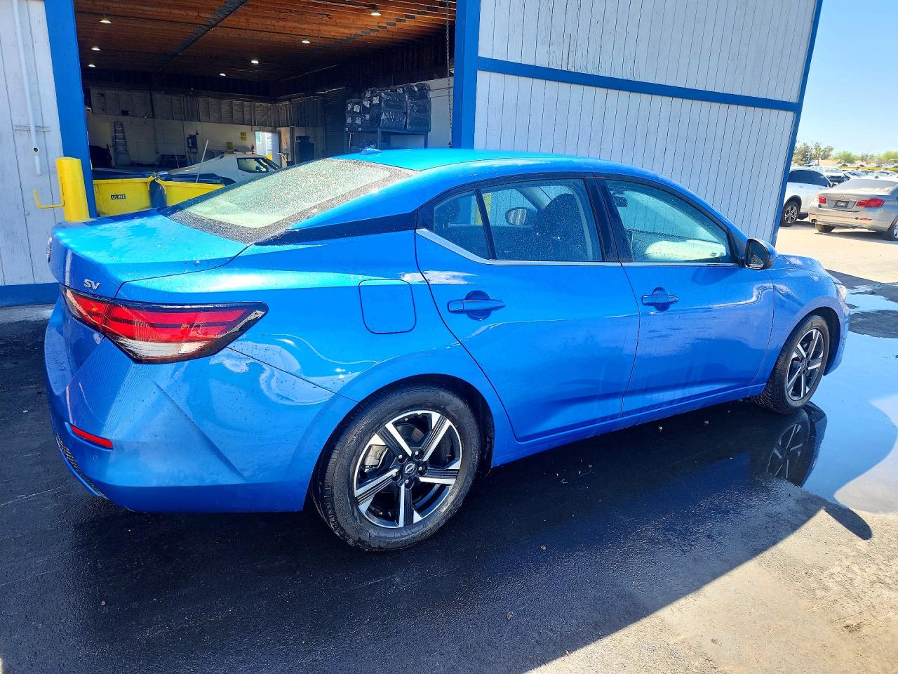 2024 Nissan Sentra Sv Blue vin: 3N1AB8CV6RY301818