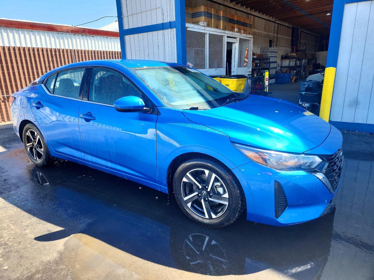 2024 Nissan Sentra Sv Blue vin: 3N1AB8CV6RY301818