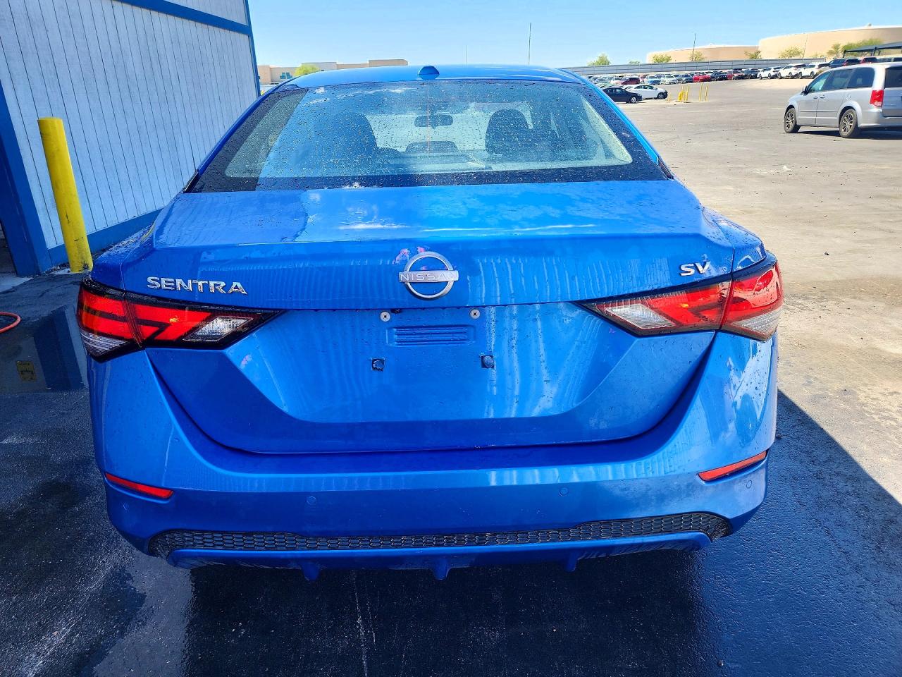 2024 Nissan Sentra Sv Blue vin: 3N1AB8CV6RY301818