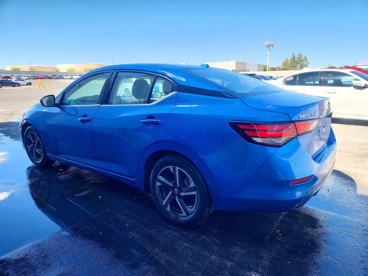 2024 Nissan Sentra Sv Blue vin: 3N1AB8CV6RY301818