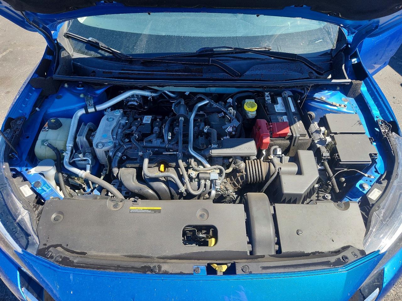 2024 Nissan Sentra Sv Blue vin: 3N1AB8CV6RY301818
