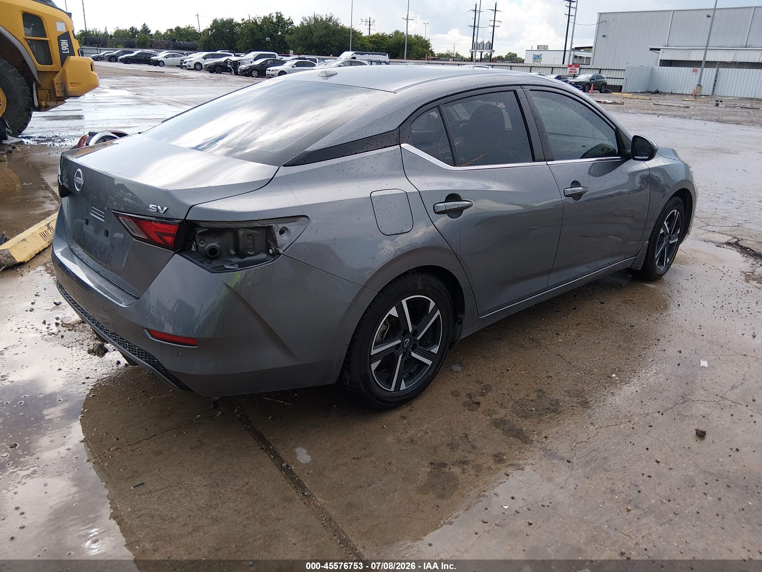 2024 Nissan Sentra Sv Xtronic Cvt Gray vin: 3N1AB8CV6RY364952