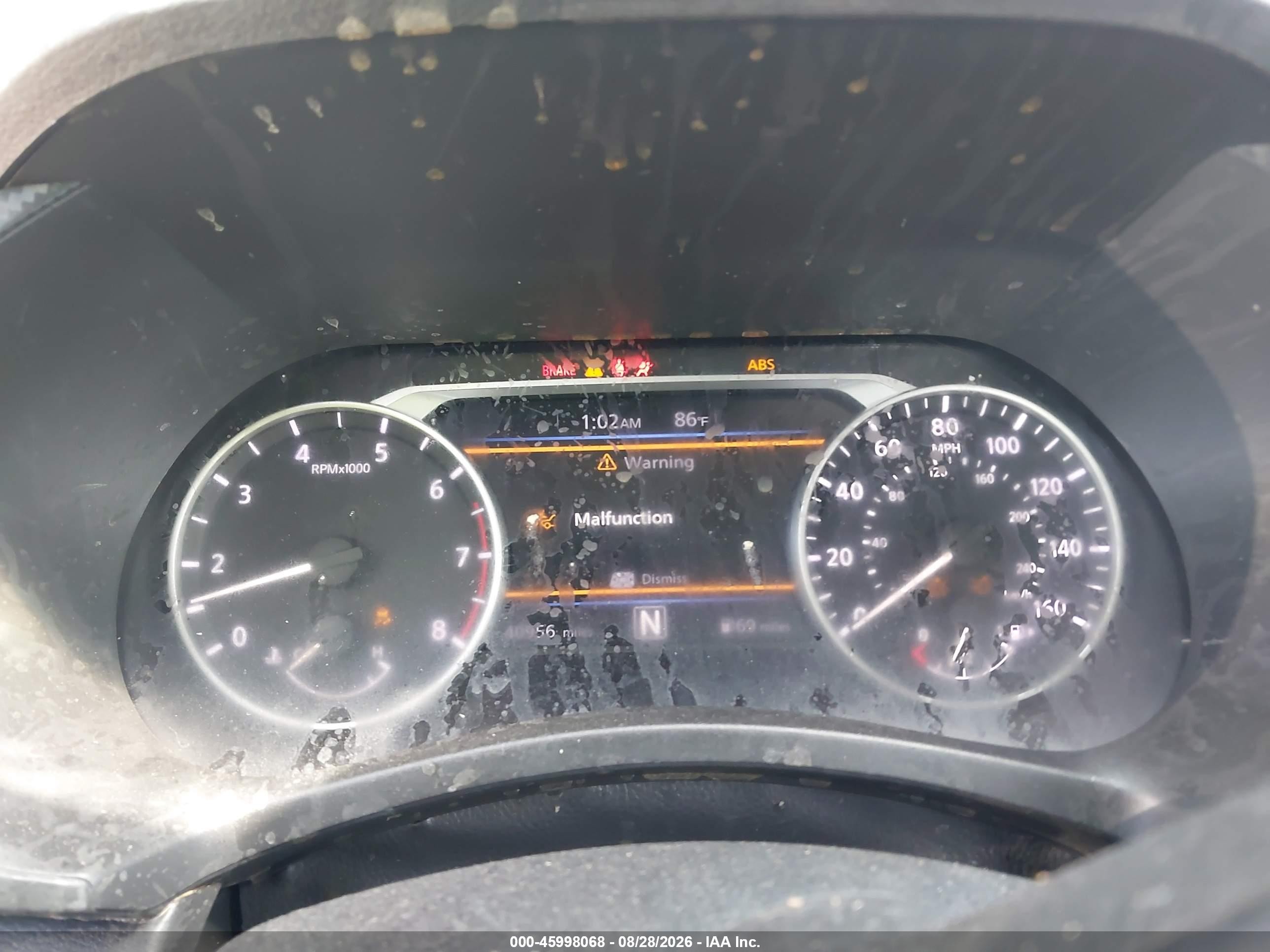 2025 Nissan Sentra Sv Белый vin: 3N1AB8CV6SY279471