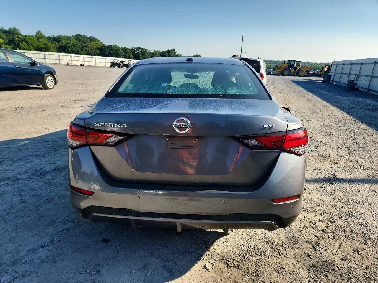 2020 Nissan Sentra Sv Gray vin: 3N1AB8CV7LY285510