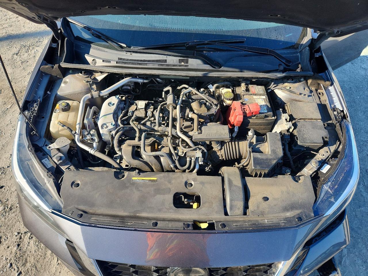 2020 Nissan Sentra Sv Gray vin: 3N1AB8CV7LY285510