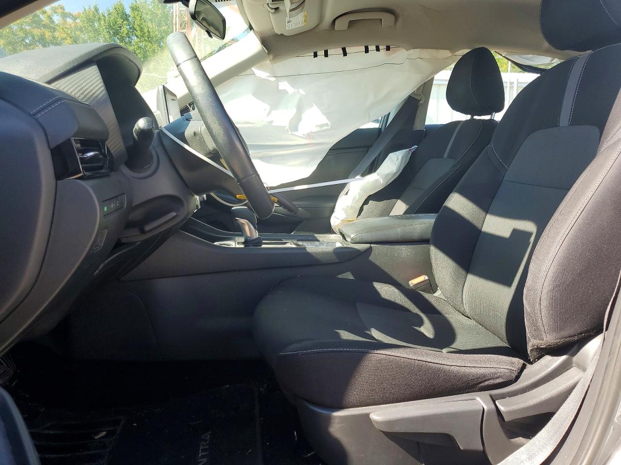 2020 Nissan Sentra Sv Серый vin: 3N1AB8CV7LY308350