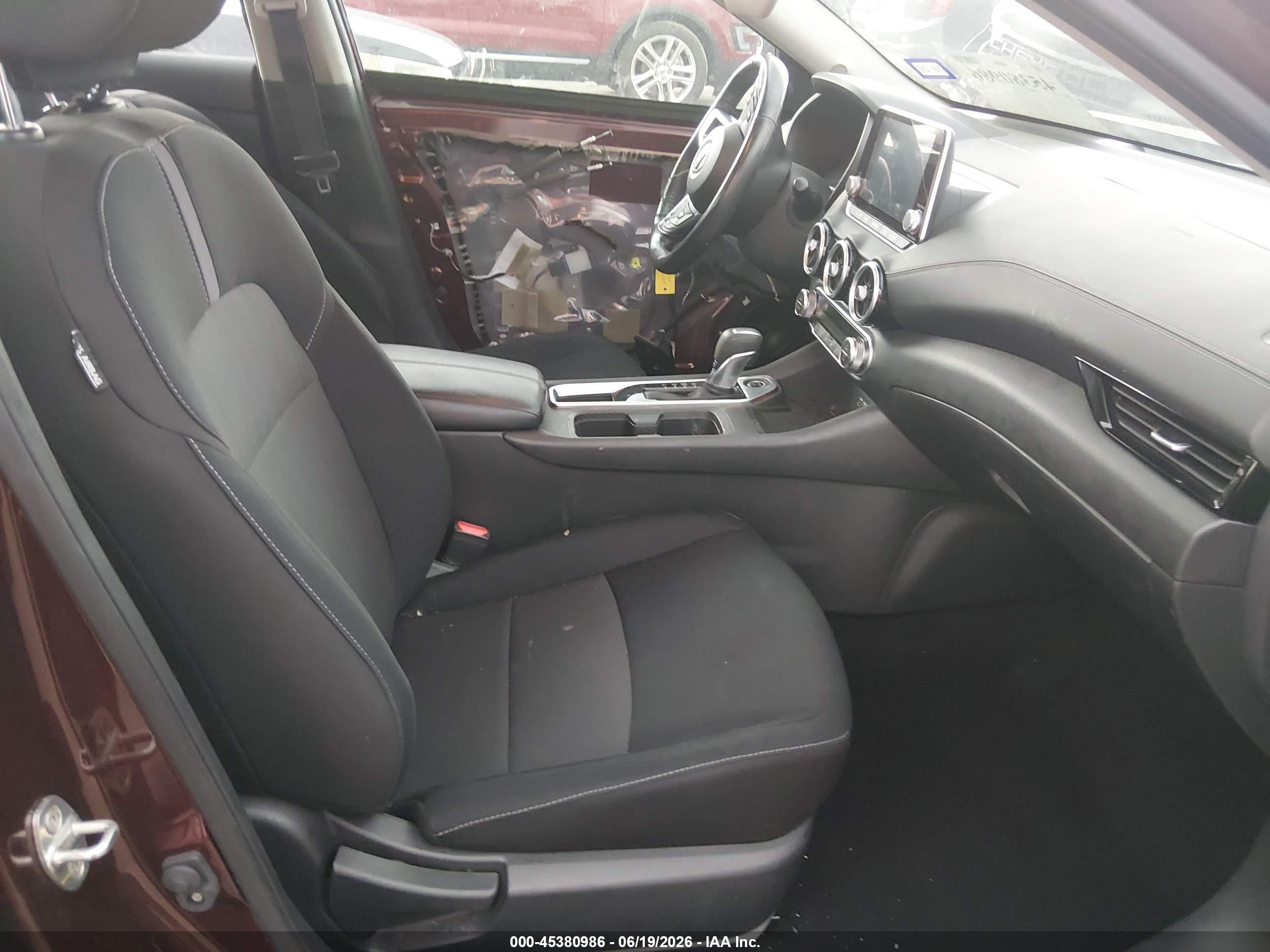 2021 Nissan Sentra Sv Xtronic Cvt Brown vin: 3N1AB8CV7MY309211