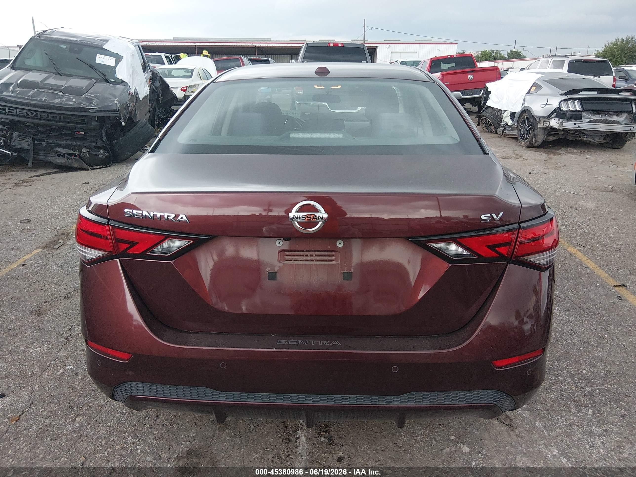 2021 Nissan Sentra Sv Xtronic Cvt Brown vin: 3N1AB8CV7MY309211