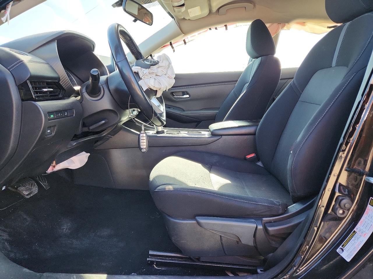 2022 Nissan Sentra Sv Black vin: 3N1AB8CV7NY298311