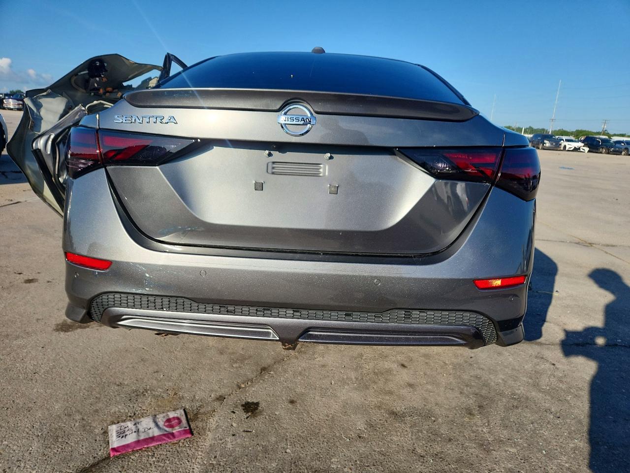 2022 Nissan Sentra Sv Серый vin: 3N1AB8CV7NY305631