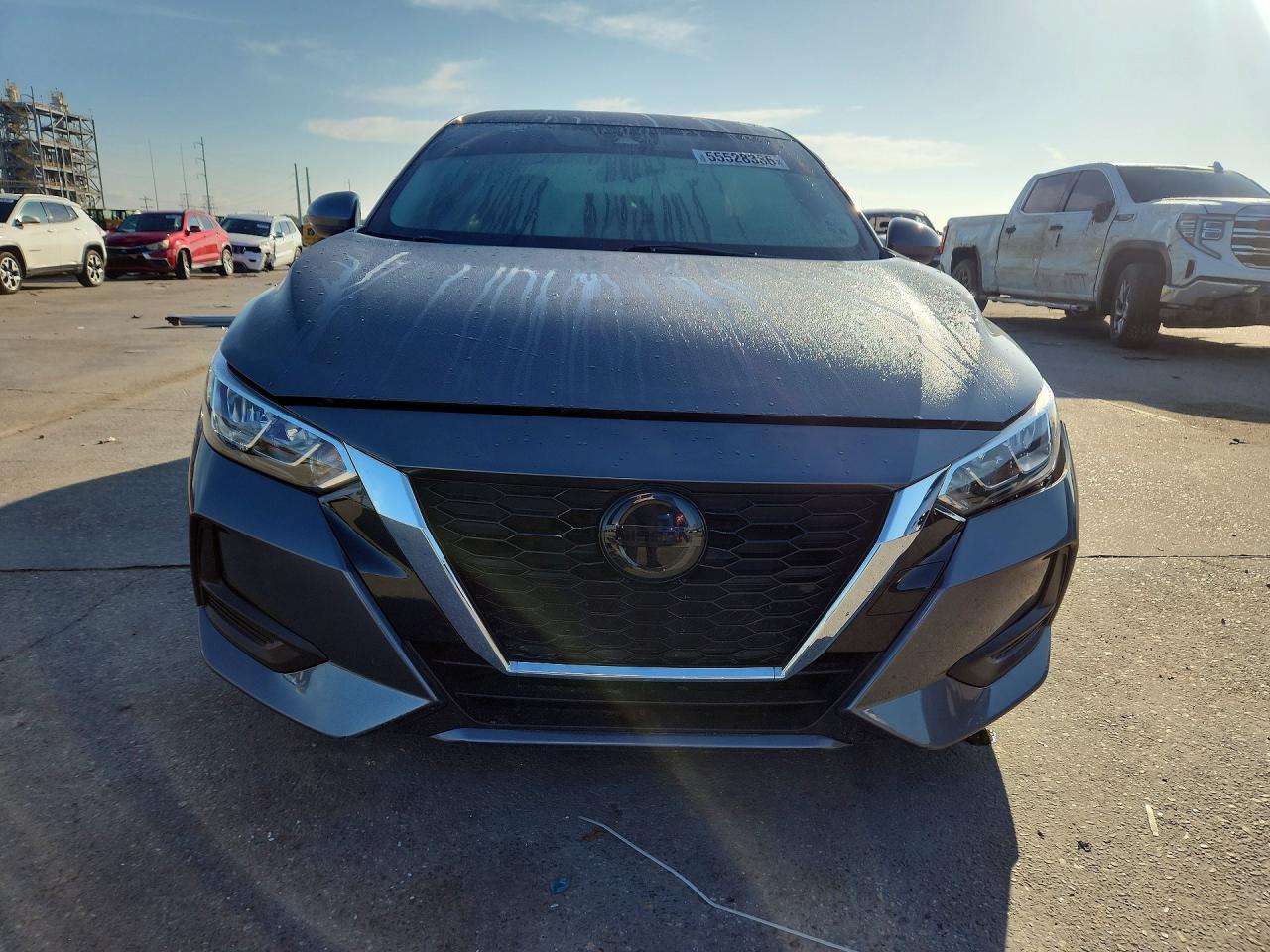2022 Nissan Sentra Sv Серый vin: 3N1AB8CV7NY305631