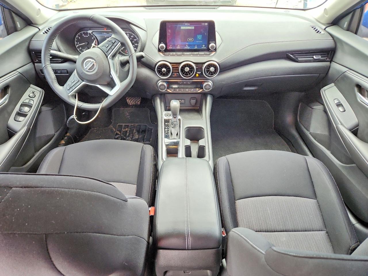 2022 Nissan Sentra Sv Blue vin: 3N1AB8CV7NY307587