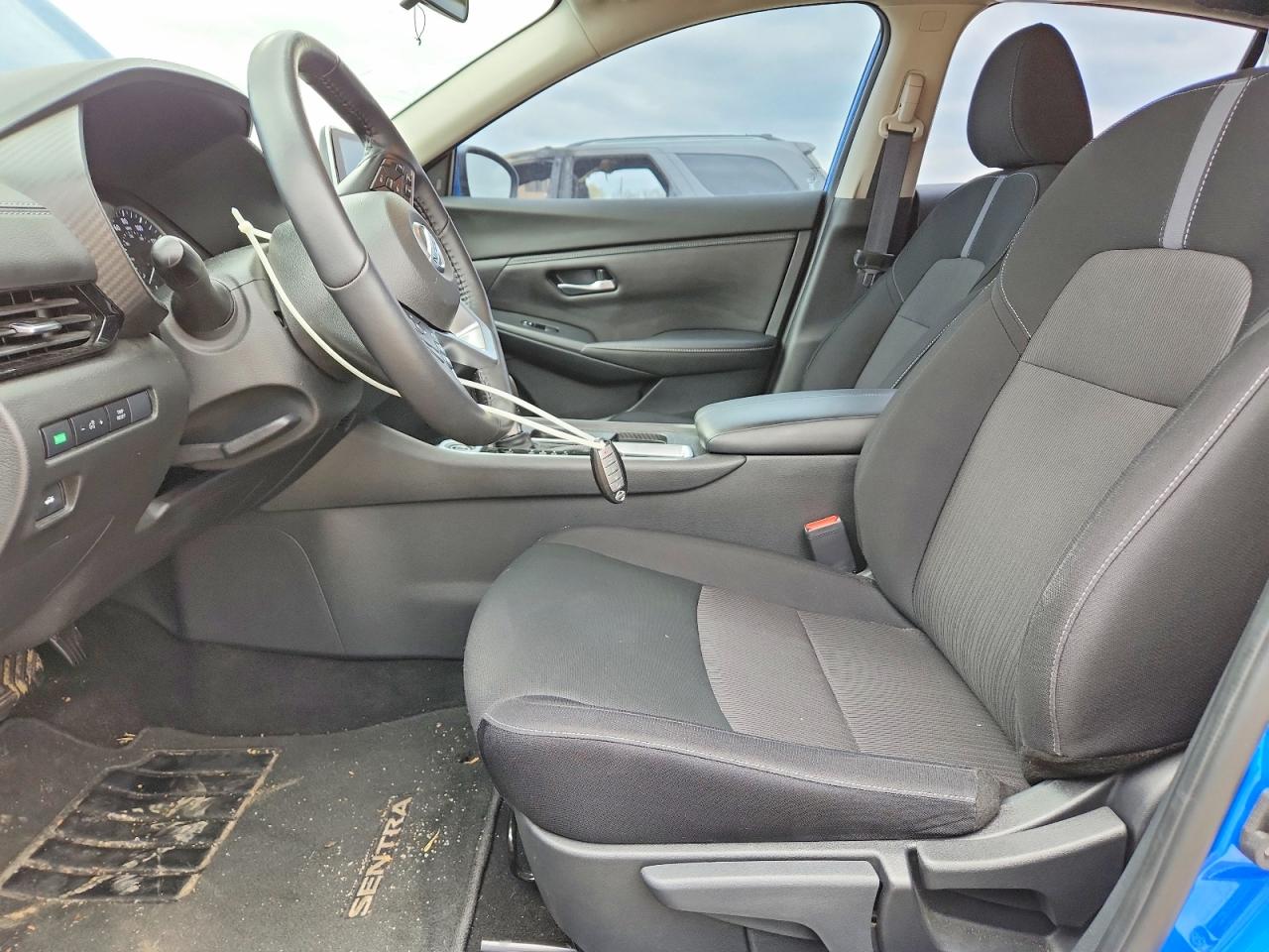 2022 Nissan Sentra Sv Blue vin: 3N1AB8CV7NY307587