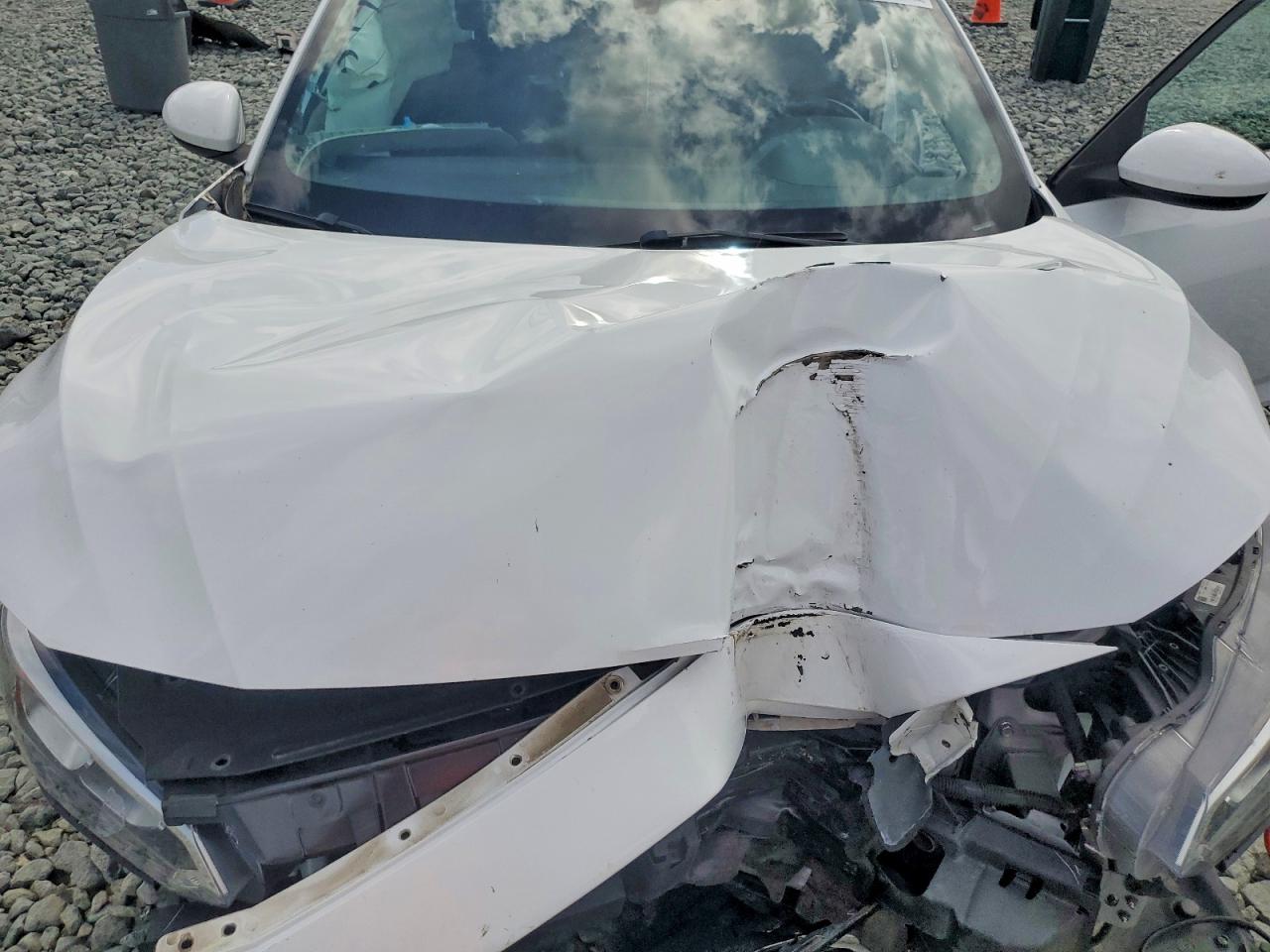 2023 Nissan Sentra Sv White vin: 3N1AB8CV7PY222588