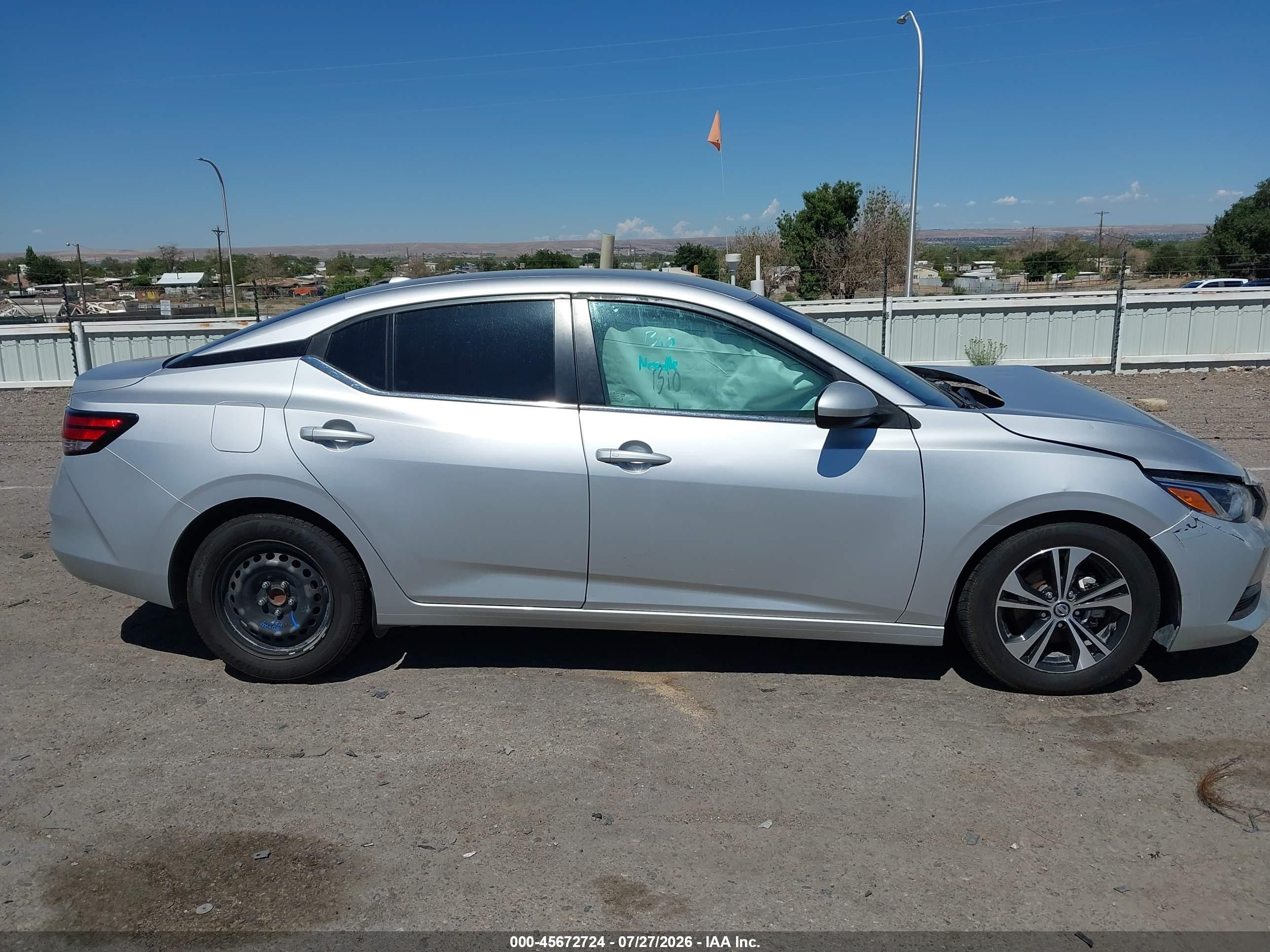2023 Nissan Sentra Sv Xtronic Cvt Белый vin: 3N1AB8CV7PY230724
