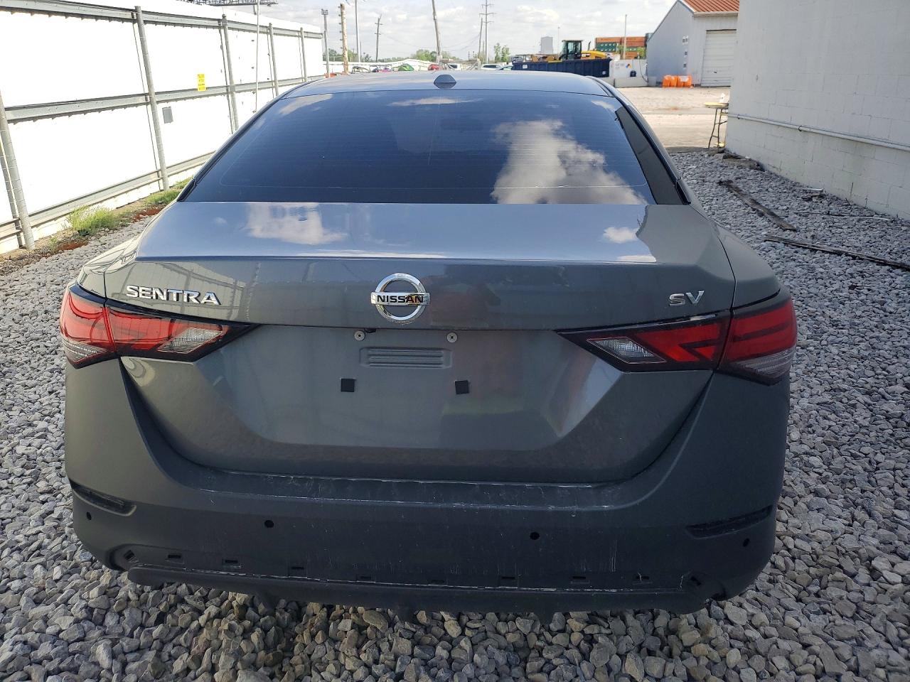 2023 Nissan Sentra Sv Gray vin: 3N1AB8CV7PY283715