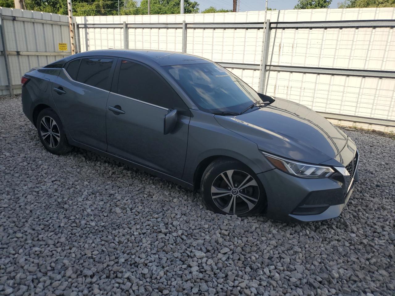 2023 Nissan Sentra Sv Gray vin: 3N1AB8CV7PY283715 Damage: Right Front Fender, Dent(S) W/ Paint Dmg, 8 To 9 Inches
