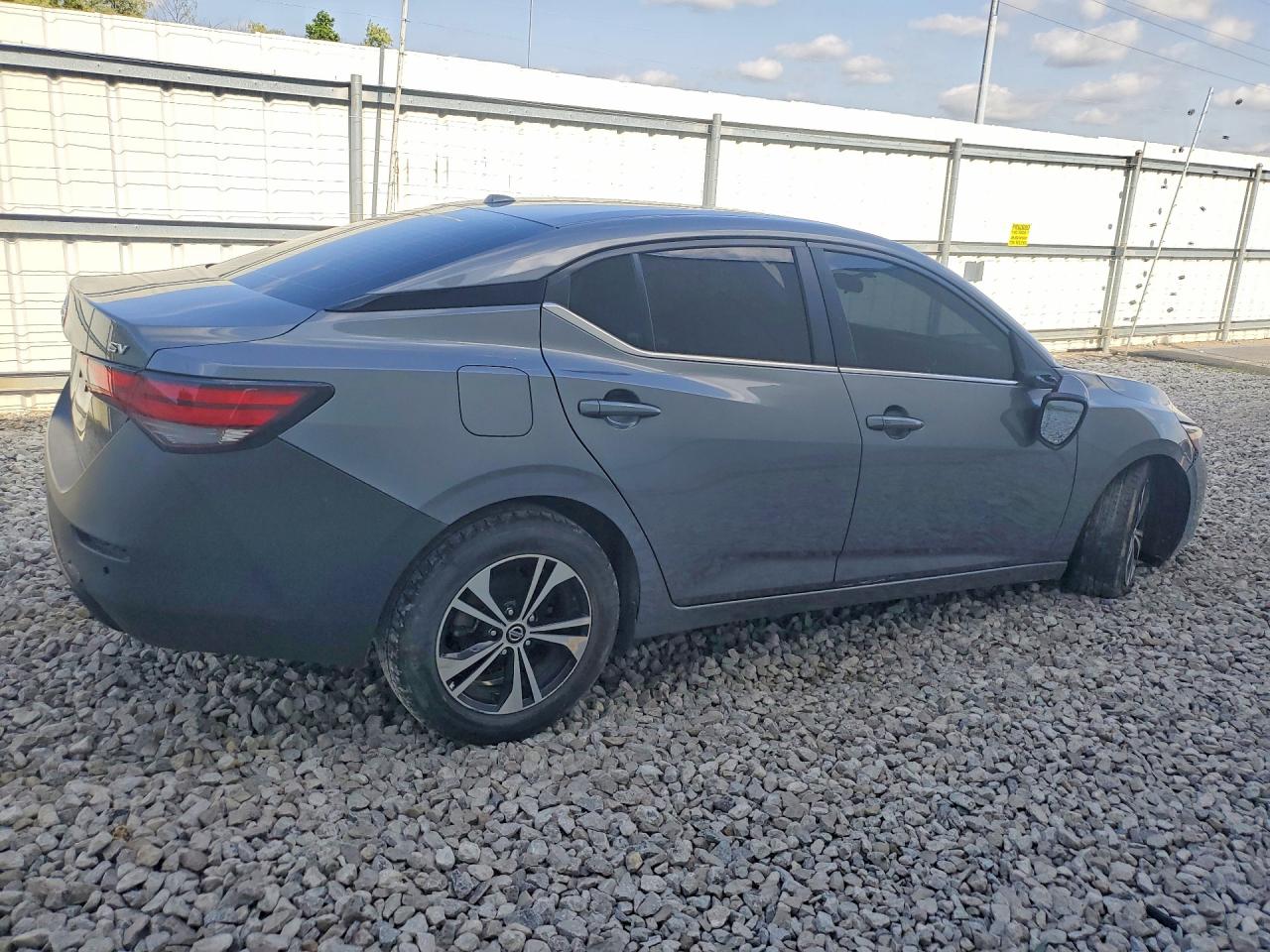 2023 Nissan Sentra Sv Gray vin: 3N1AB8CV7PY283715