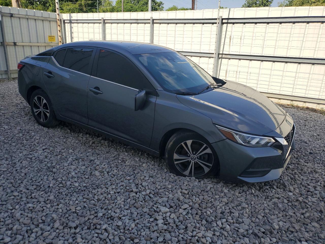 2023 Nissan Sentra Sv Gray vin: 3N1AB8CV7PY283715