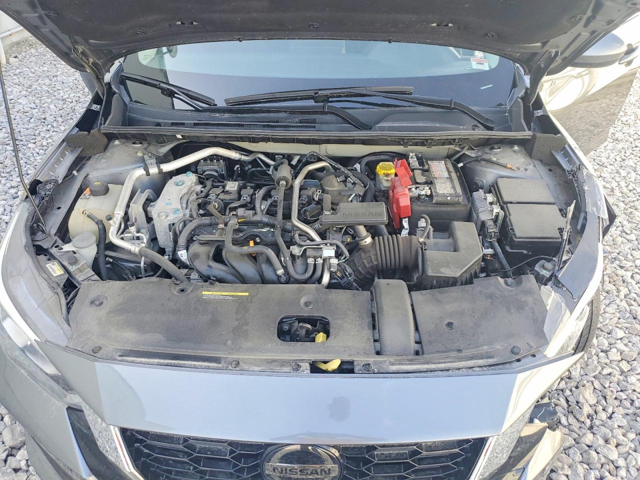 2023 Nissan Sentra Sv Gray vin: 3N1AB8CV7PY283715