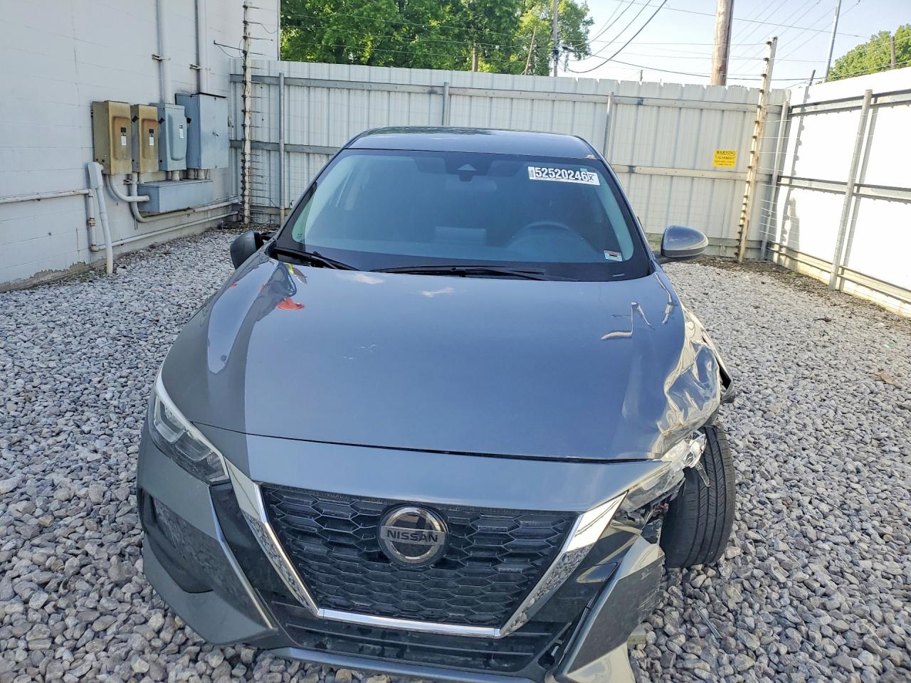 2023 Nissan Sentra Sv Gray vin: 3N1AB8CV7PY283715