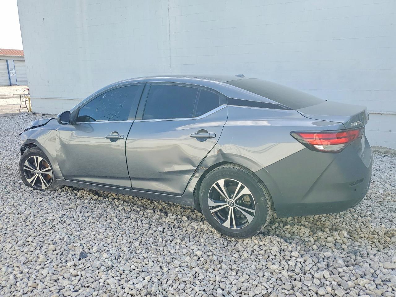 2023 Nissan Sentra Sv Gray vin: 3N1AB8CV7PY283715