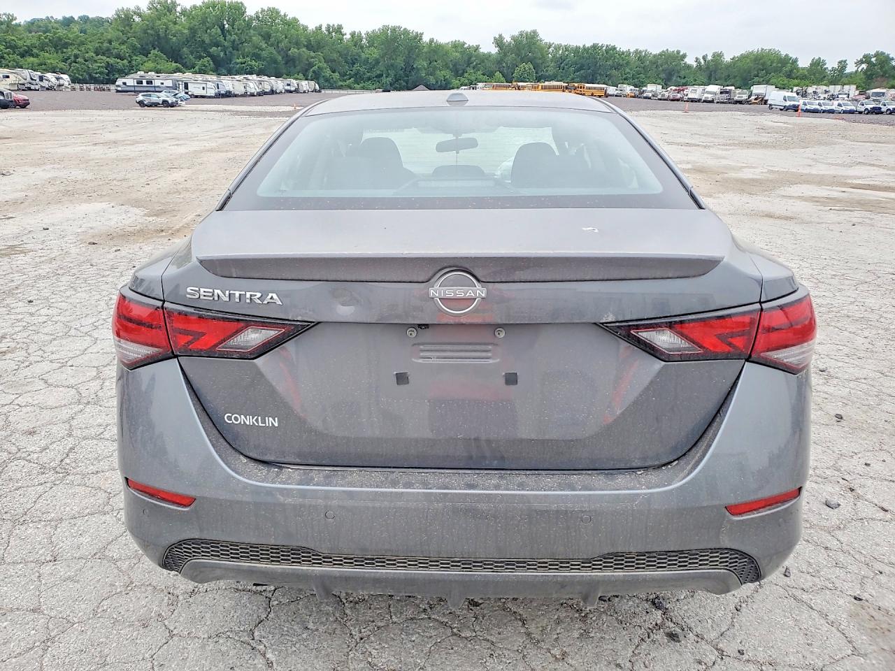 2025 Nissan Sentra Sv Gray vin: 3N1AB8CV7SY245457