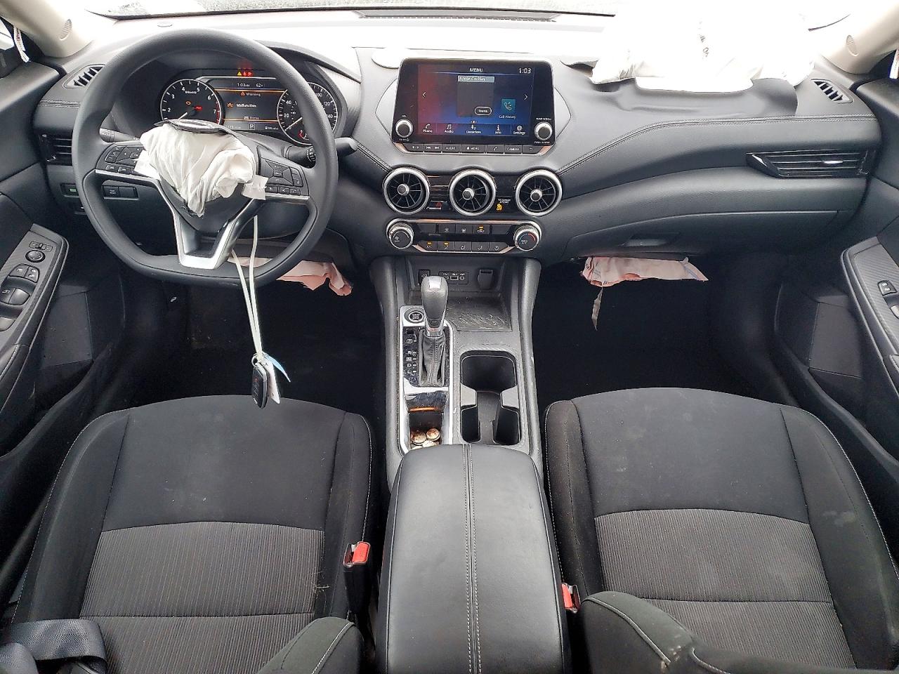 2025 Nissan Sentra Sv Gray vin: 3N1AB8CV7SY245457